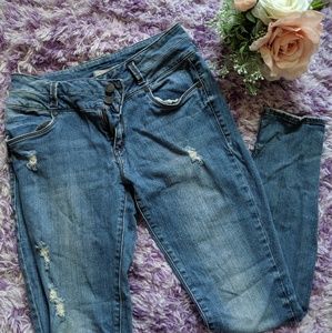 Refuge Mid-Rise Skinny Jeans